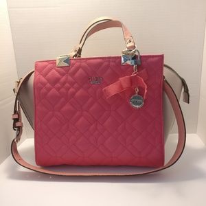 👛👜👛 GUESS Pink+Beige Shoulder/HandBag 👛👜👛